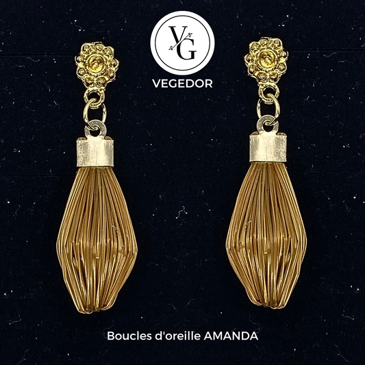 Boucles d'oreilles AMANDA