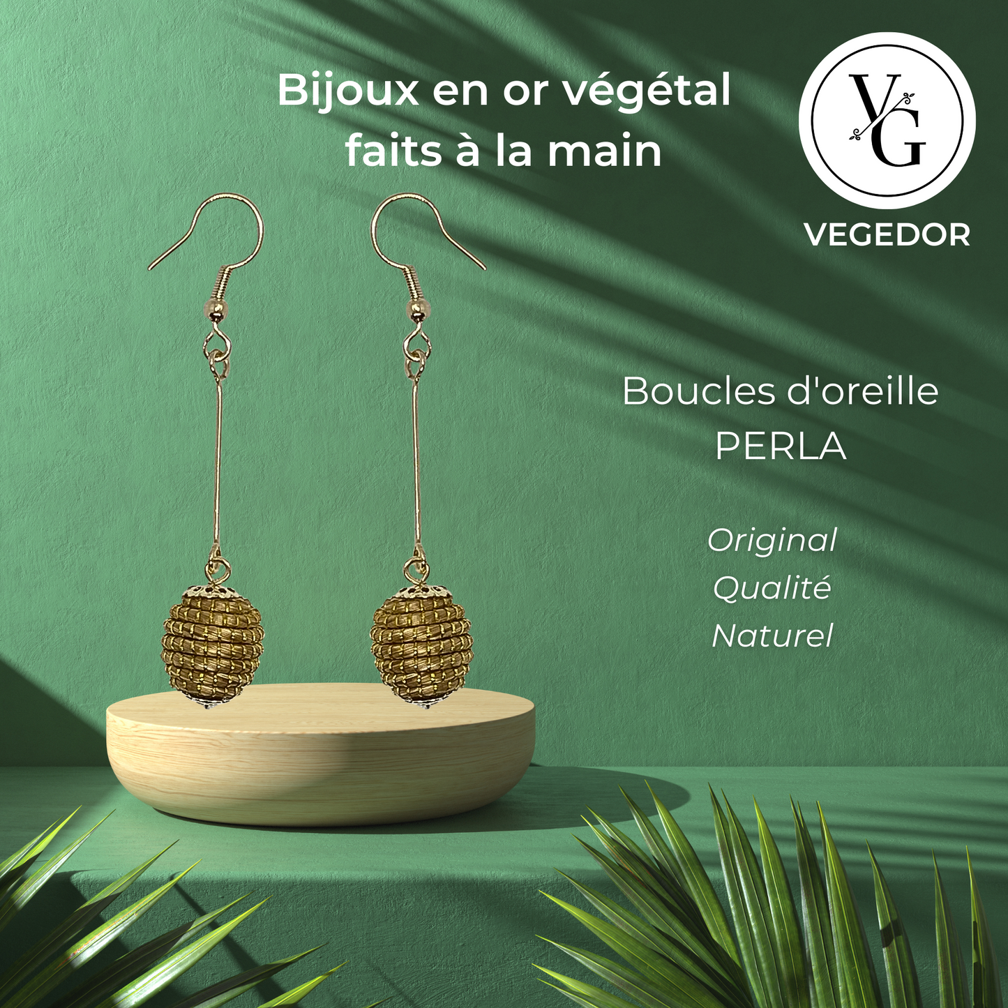 Boucles d'oreilles PERLA